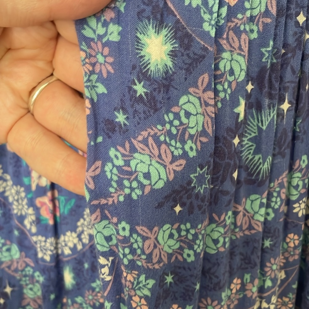 Spell Gypsy City Lights Indigo Gown XS - Picture 7 of 10